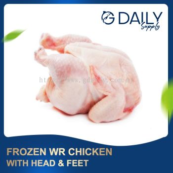 Frozen WR Chicken - with Head & Feet