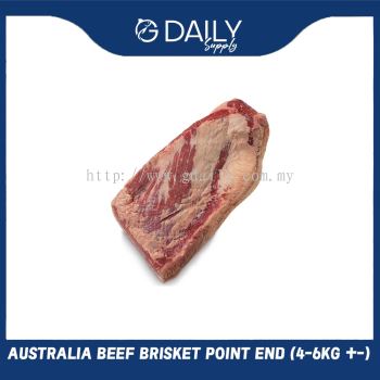 AUSTRALIA BEEF BRISKET POINT END (4-6KG +-)