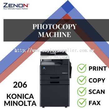 Konica Minolta Bizhub 206 Photocopier
