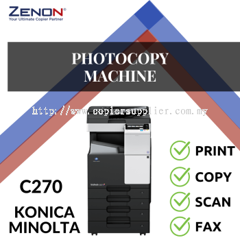 Konica Minolta Bizhub C227 Color Photocopier
