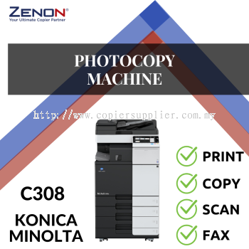 Konica Minolta Bizhub C308 Color Photocopier