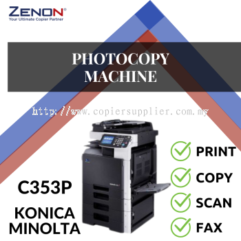 Konica Minolta Bizhub C353P Color Photocopier Machine