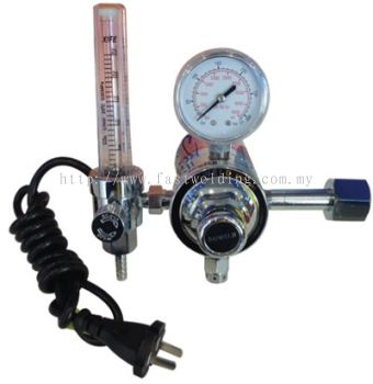 CO2 HEATER REGULATOR C/W FLOWMETER