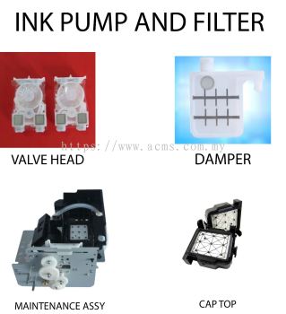 INK PUMP AND FILTER