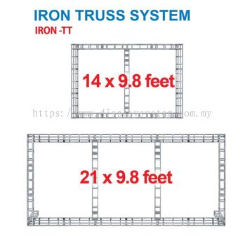 (Outdoor) Iron Truss System 14x9.8 & 21x9.8feet