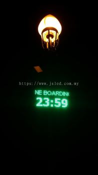 LED Display Green - Time