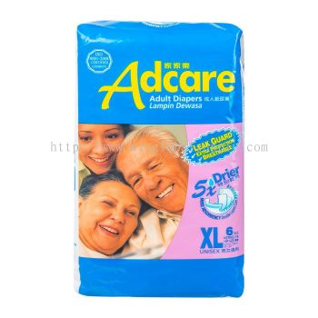 Adcare Adult Diapers Leak Guard XL Size