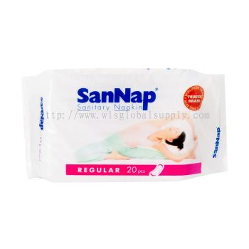SanNap Sanitary Napkin (Regular) 20 PCS