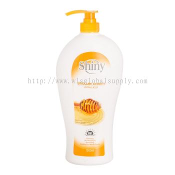 Shiny Shower Cream Royal Jelly 1200 ML (Twin Pack)