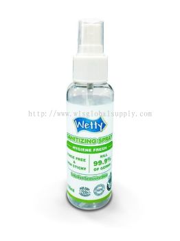 Wetty Sanitizing Spray 100ml (Non Alcohol)