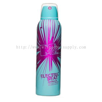 MTV WOMAN Deodorant Body Spray 200ML (Electric Beat)