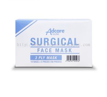 Adcare Surgical Face Mask 3PLY (50PCS)