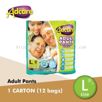 Adcare Adult Pants L Size (CARTON)