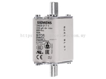 Siemens Low Voltage HRC fuse 3NE8017 SITOR