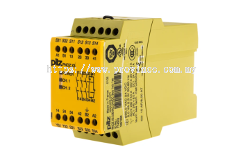 Pilz Dual-Channel Emergency Stop Safety Relay 