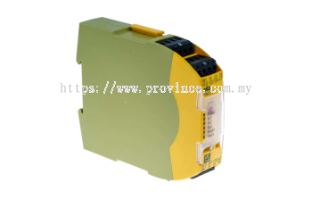 Pilz Dual-Channel Emergency Stop Safety Relay, 24V dc, 3 Safety Contacts