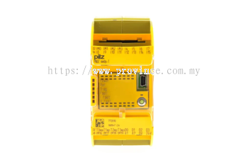 Pilz PNOZ mm0p-T Safety Controller, 20 Safety Inputs, 4 Safety Outputs, 24 V dc