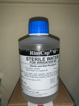 STERILE WATER FOR IRRIGATION 500ML