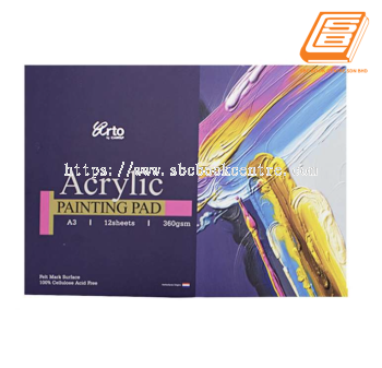 Campap A3 Watercolour Painting Pad 360gsm 