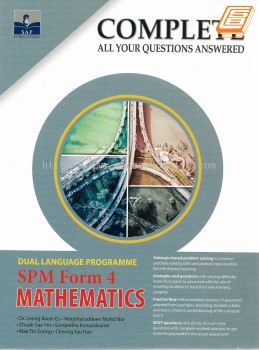 Complete All Your Question Answered DLP SPM Form 4 Mathematics