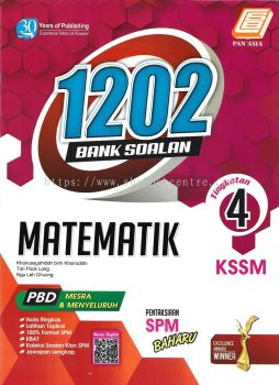 1202 Bank Soalan Matematik Tingkatan 4 KSSM