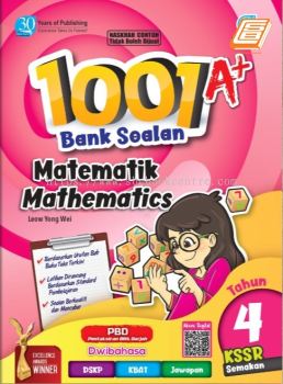 1001 A+ Bank Soalan Matematik Mathematics Tahun 4