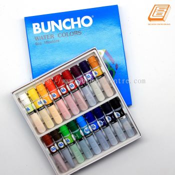 Buncho -  Water Colour - 6cc 18 Colours - (160187)