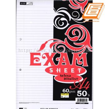 Exam Sheet / Test Pad 