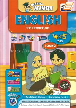 Praktis Minda English Book 2 4&5 Years