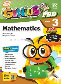 Genius PBD Mathematics Year 3