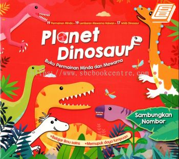 Planet Dinosaur - Sambungkan Nombor