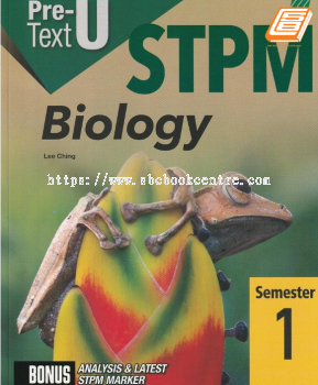 Teks Pra-U STPM Semester 1 Biology