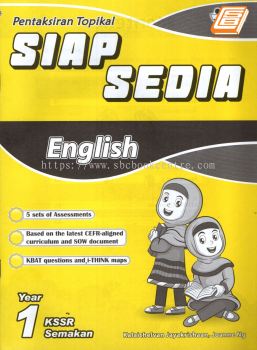 Pentaksiran Topikal Siap Sedia English Year 1