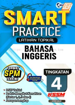 Smart Practice Latihan Topikal KSSM Tingkatan 4 Bahasa Inggeris