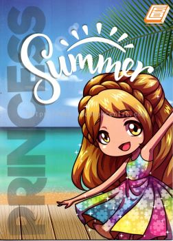 Colouring Princess Summer