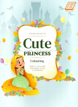 Cute Princess Colouring