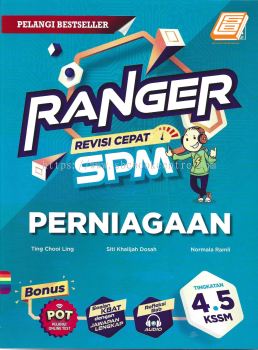 Ranger Revisi Cepat SPM Perniagaan Tingkatan 4.5 KSSM