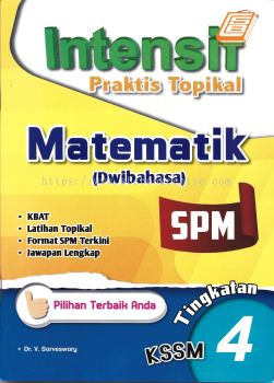 Intensif Praktis Topikal Tingkatan 4 Matematik