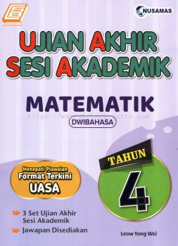 Ujian Akhir Sesi Akademik Matematik Tahun 4