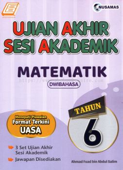 Ujian Akhir Sesi Akademik Matematik Tahun 6