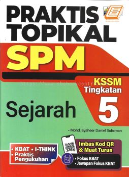 Praktis Topikal SPM Tingkatan 5 Sejarah