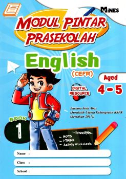 Modul Pintar Prasekolah 4 -5 Tahun English Buku 1