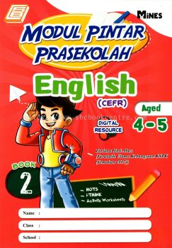 Modul Pintar Prasekolah 4 -5 Tahun English Buku 2