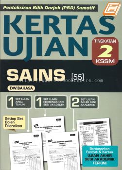 Kertas Ujian Tingkatan 2 KSSM Sains