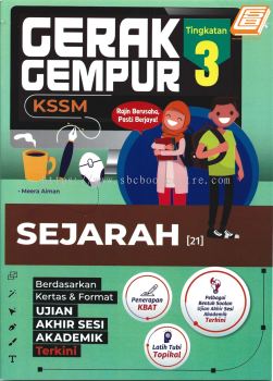 Gerak Gempur Tingkatan 3 KSSM Sejarah