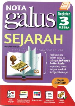 Nota Galus Tingkatan 3 KSSM Sejarah