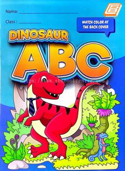 Colouring Book Galeri Pintar Dinosaur ABC