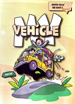 Colouring Book Galeri Pintar My Vehicle