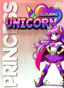 Colouring Book Galeri Pintar Princess Unicorn