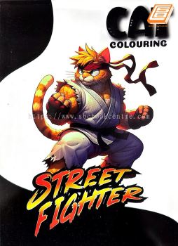 Colouring Book Galeri Pintar Street Fighter